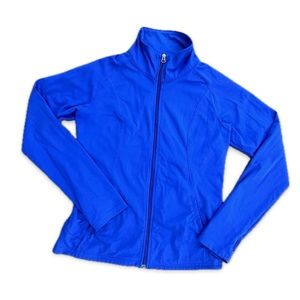 Tuff Athletics Blue Cowl Neck Sweater Lightweight Design